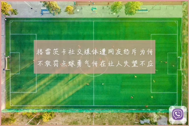 格雷茨卡社交媒体遭网友怒斥为何不敢罚点球勇气何在让人失望不应躲在塔后